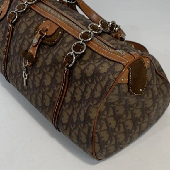 Vintage Dior Brown Trotter Bag - Picture 2 of 8